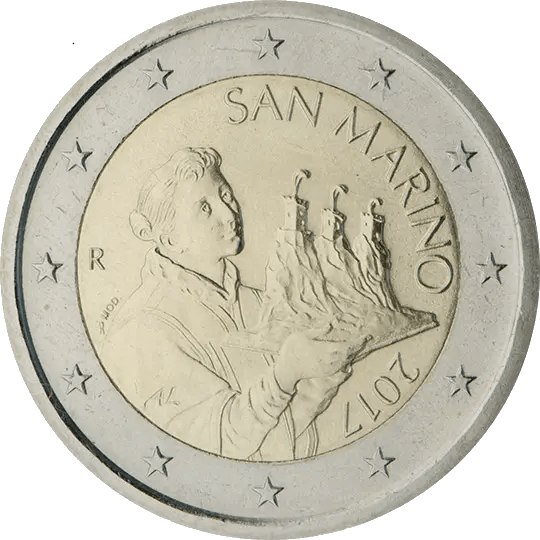 2 euros Les trois tours de Saint Marin - Saint Marin - 2017