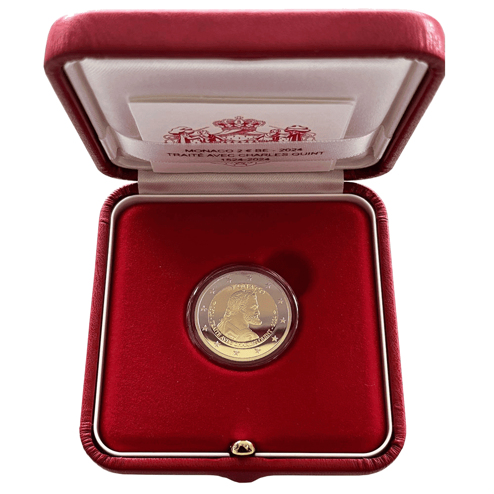 2 euros Charles Quint - Monaco - 2024