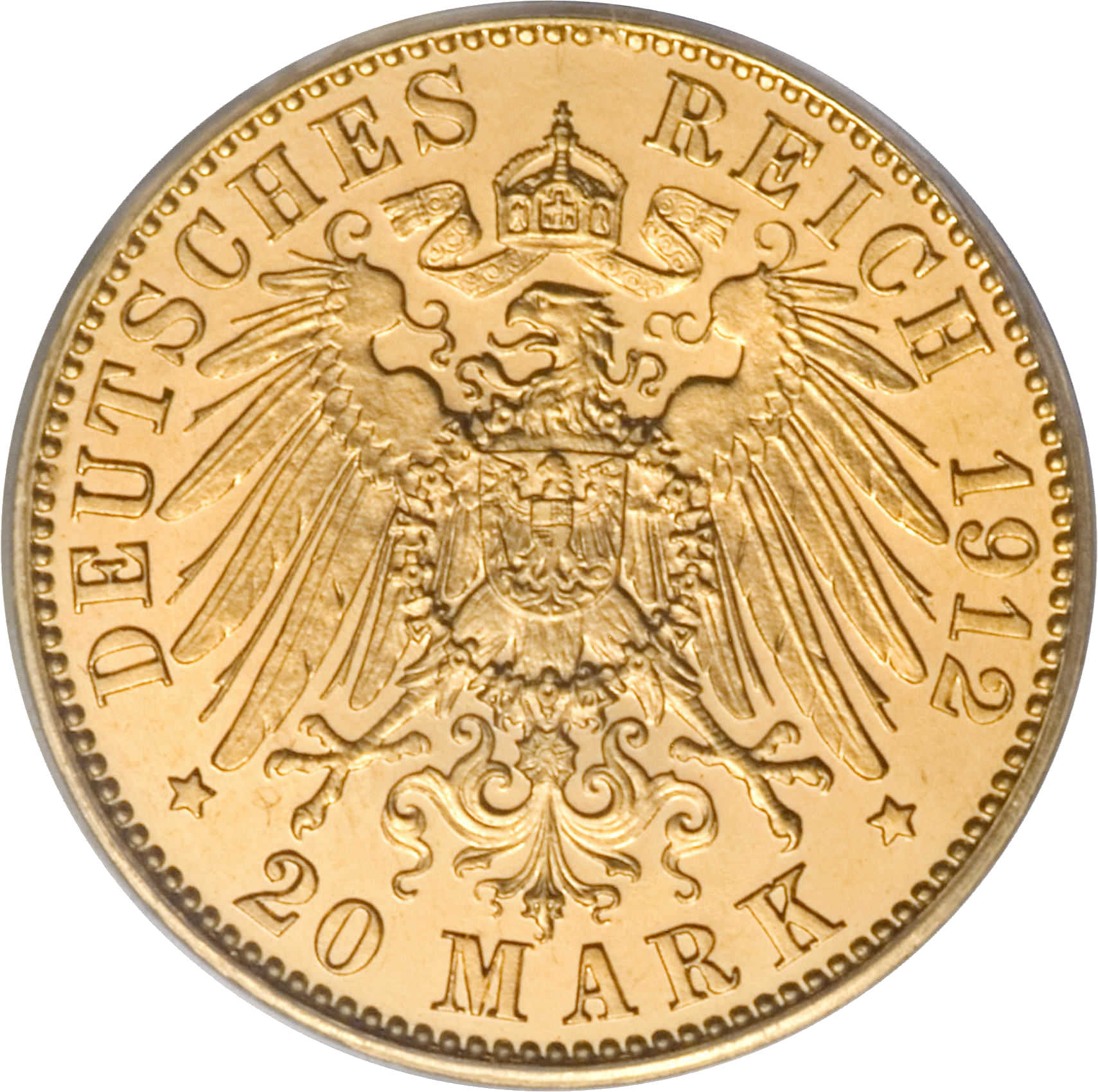 20 Marks Guillaume II de Prusse en or - Allemagne -2