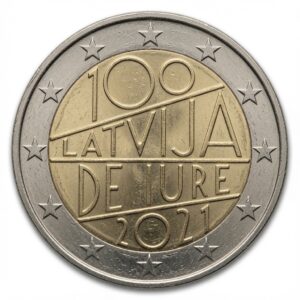 2 euros Reconnaissance internationale - Lettonie - 2021
