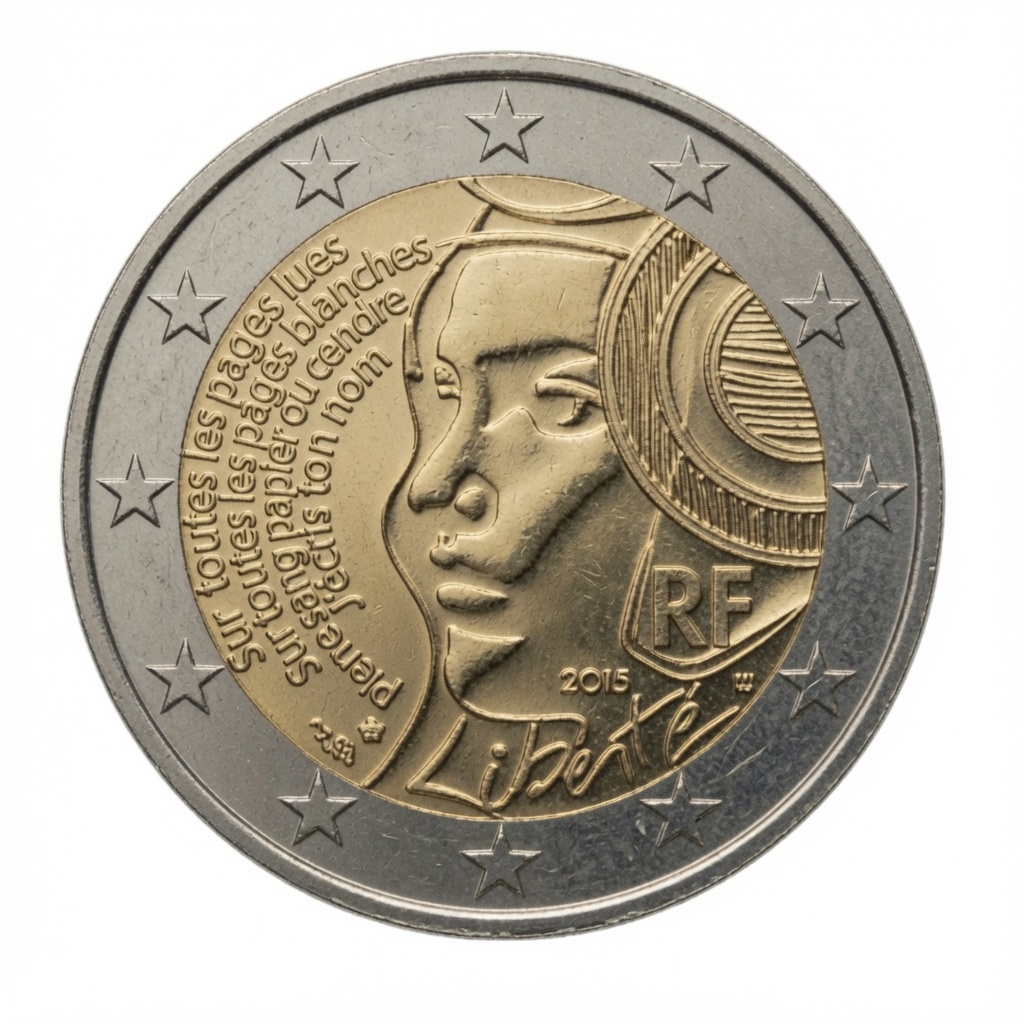 2 euros 225e anniversaire de la Fête de la Fédération – France – 2015