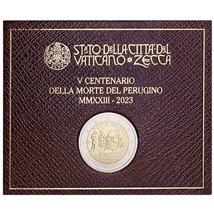 2 euros Le Pérugin - Vatican - 2023 Coffret