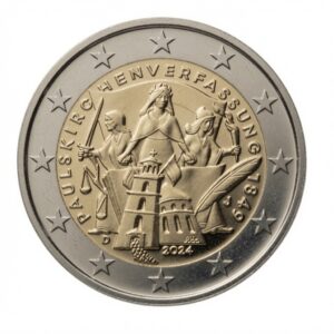 2 euros Constitution de l&rsquo;Eglise Saint Paul – Allemagne – 2024