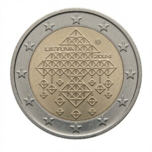 2 euros Jardin de Paille – Lituanie – 2024