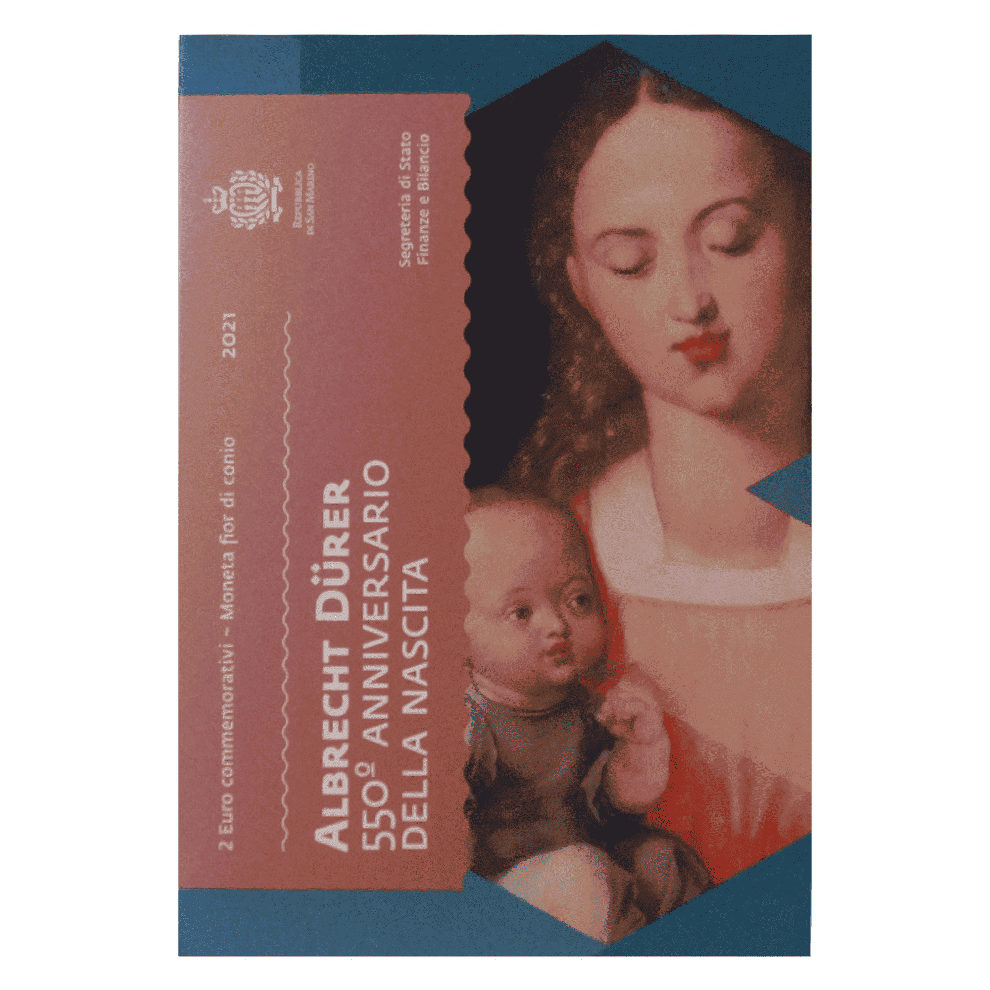 2 euros Albrecht Dürer - Saint Marin - 2021