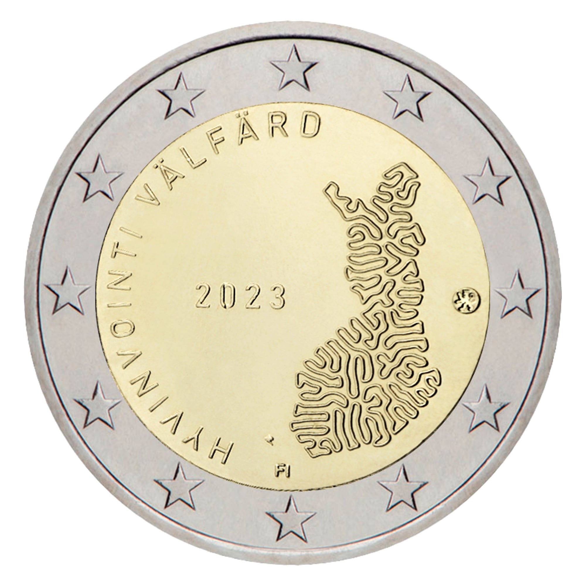 2 euros Services sociaux et de santé - Finlande - 2023