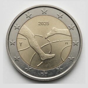 2 euros 100 ans du match d&rsquo;athlétisme Finlande-Suède - Finlande - 2025