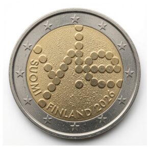 2 euros 100 ans de Yle – Yleisradio - Finlande - 2026