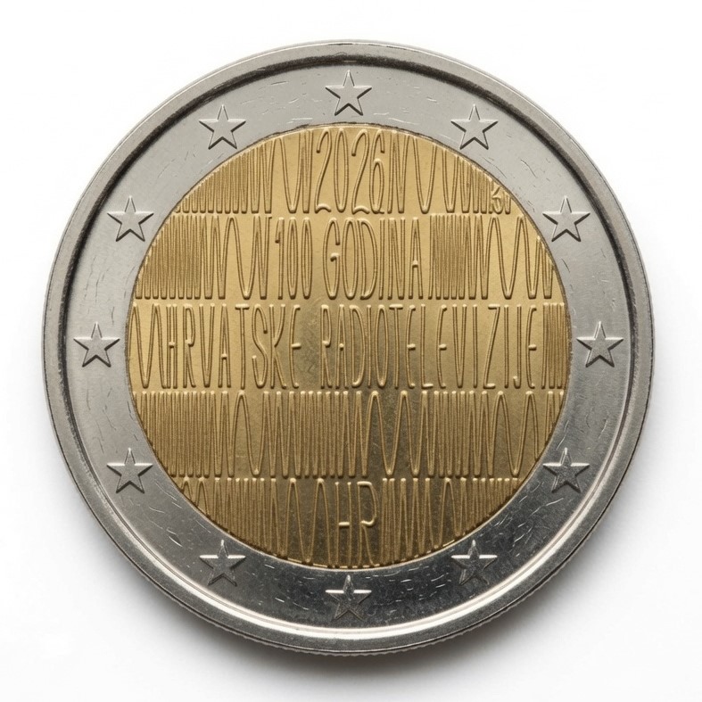 2 euro Kroatie 2026 (nog te bevestigen)