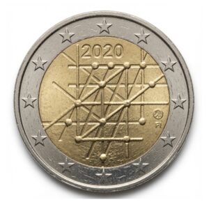 2 euros 100e anniversaire de l&rsquo;Université de Turku - Finlande - 2020