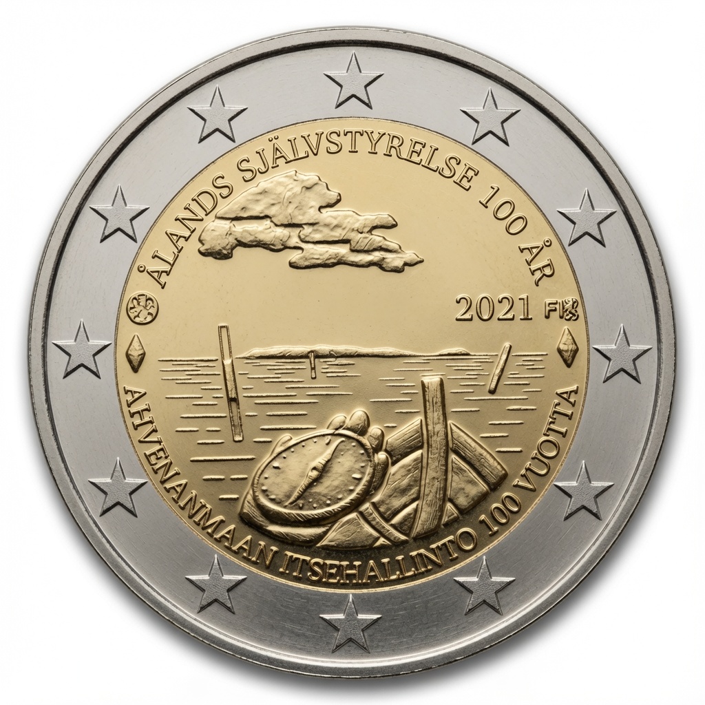 2 euros Îles Åland – Finlande – 2021