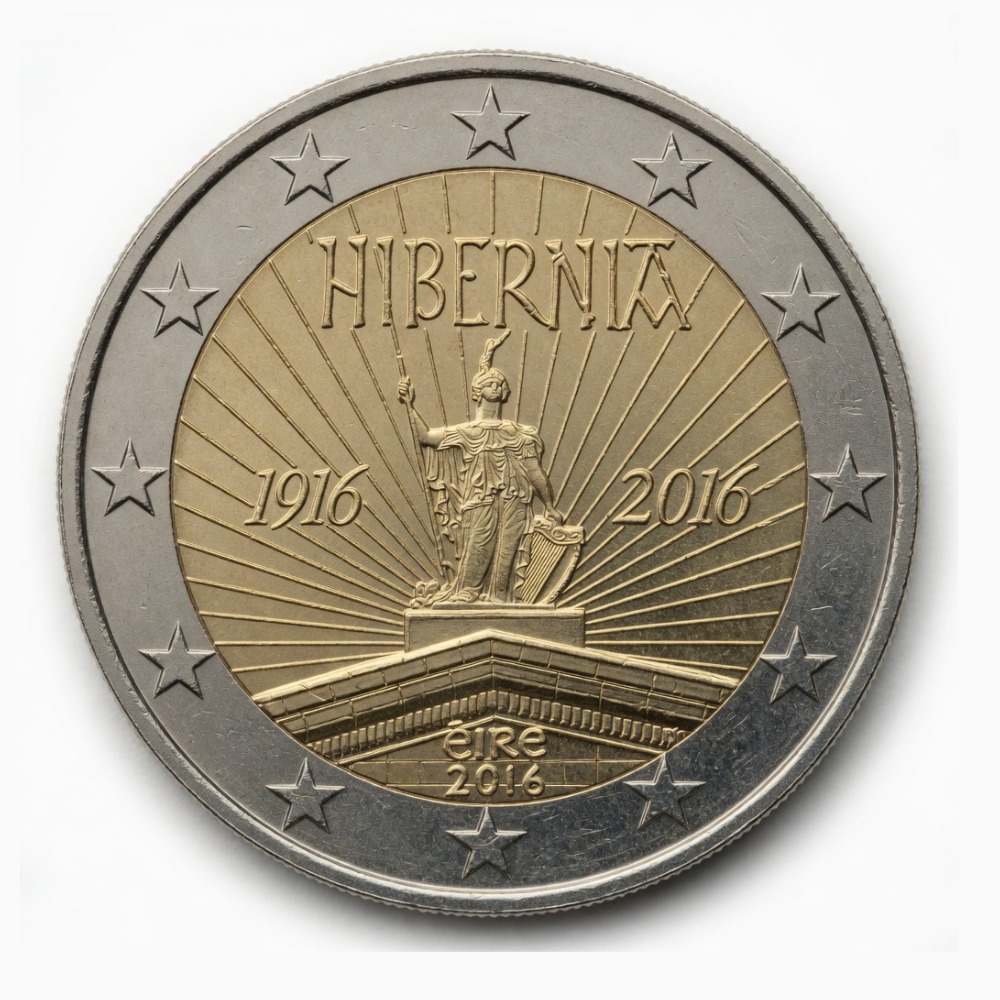 2 euros Centenaire de l'Insurrection de Pâques 1916 - Irlande - 2016