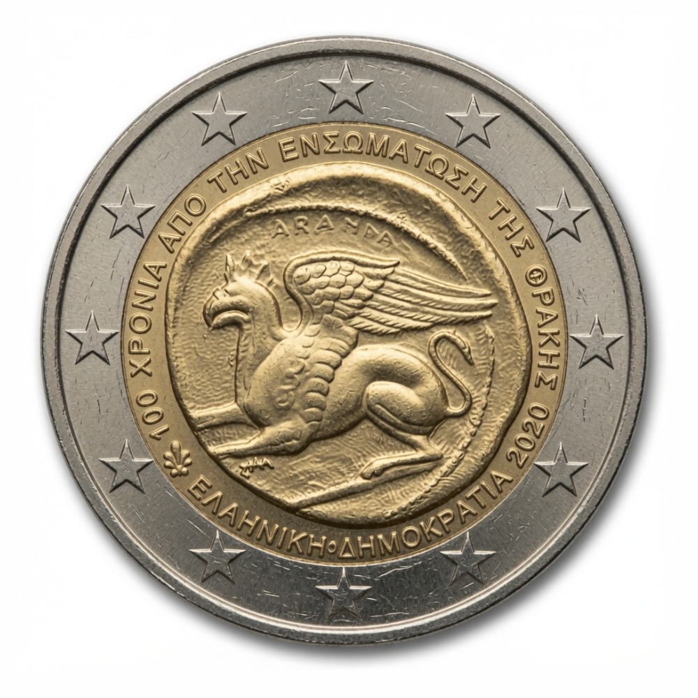 2 euros Thrace – Grèce – 2020