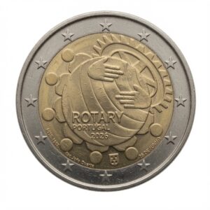 2 euros 100e anniversaire du Rotary Club au Portugal – Portugal – 2026
