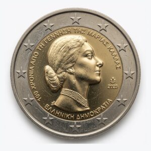 2 euros Maria Callas - Grèce - 2023