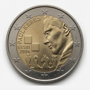 2 euros Paul Keres - Estonie - 2016