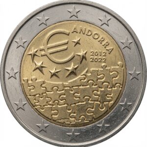2 euro Monetaire overeenkomst – Andorra – 2022