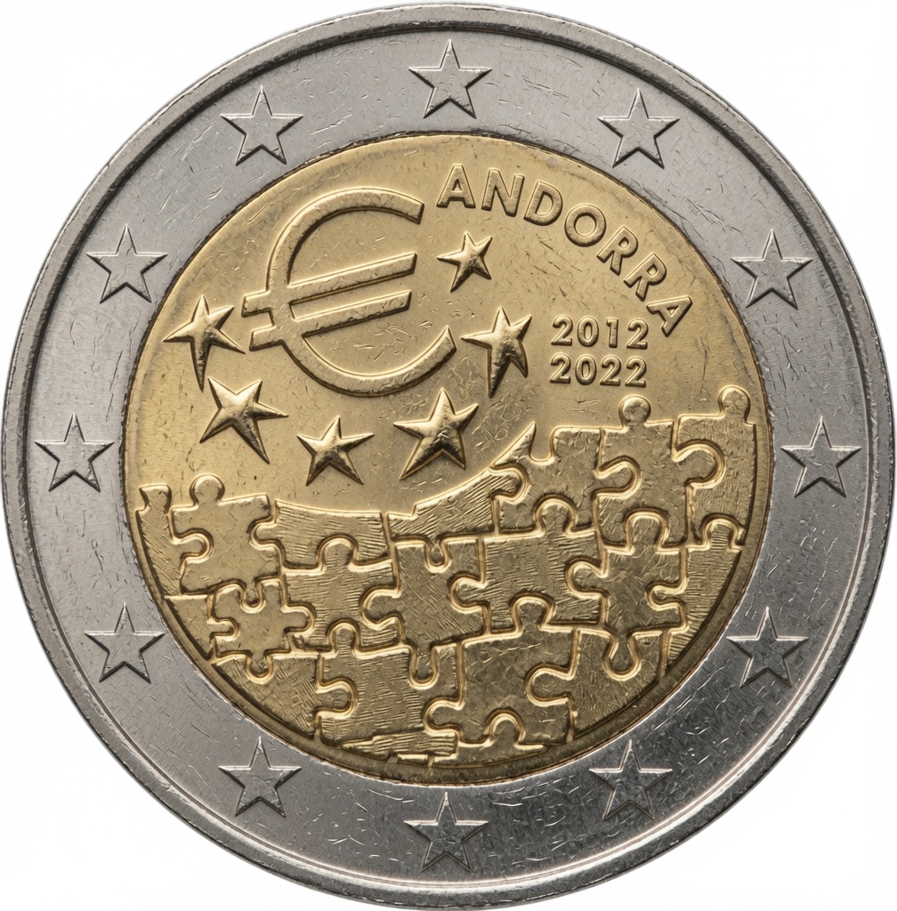 2 euro Monetaire overeenkomst – Andorra – 2022