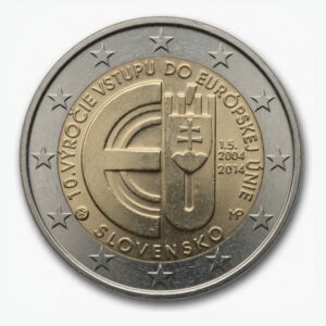 2 euros 10e anniversaire de l'adhésion à l'Union européenne - Slovaquie - 2014