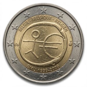 2 euros 10e anniversaire de l'Union économique et monétaire (UEM) - Zone euro - 2009