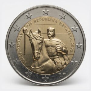 2 euros 1100 ans du Royaume de Croatie - Croatie - 2025