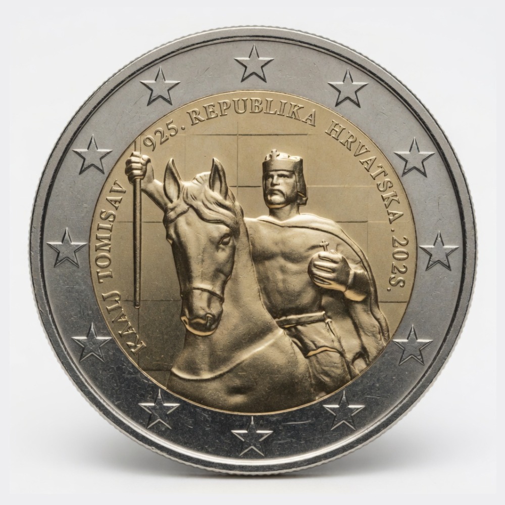 2 euros 1100 ans du Royaume de Croatie - Croatie - 2025