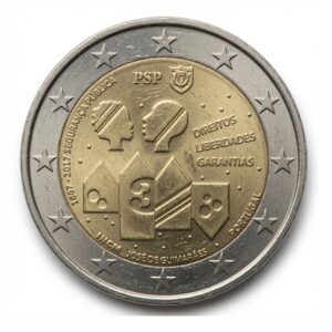 2 euros 150 ans de la sécurité publique - Portugal - 2017