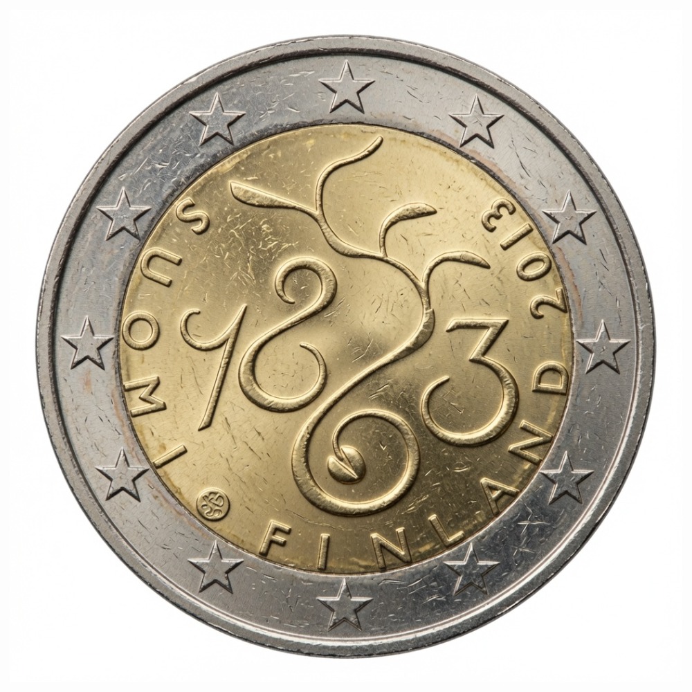 2 euros 150e anniversaire de la Diète de 1863 - Finlande - 2013