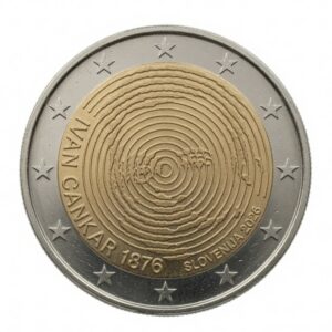 2 euros 150e anniversaire naissance d’Ivan Cankar – Slovénie – 2026
