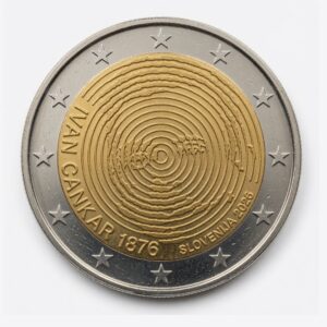 2 euros 150e anniversaire naissance d'Ivan Cankar - Slovénie - 2026