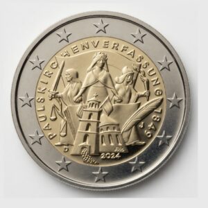 2 euros Constitution de l'Eglise Saint Paul - Allemagne - 2024