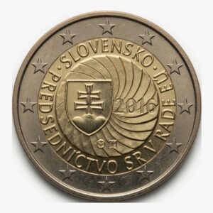 2 euros Présidence slovaque du Conseil de l'Union européenne - Slovaquie - 2016