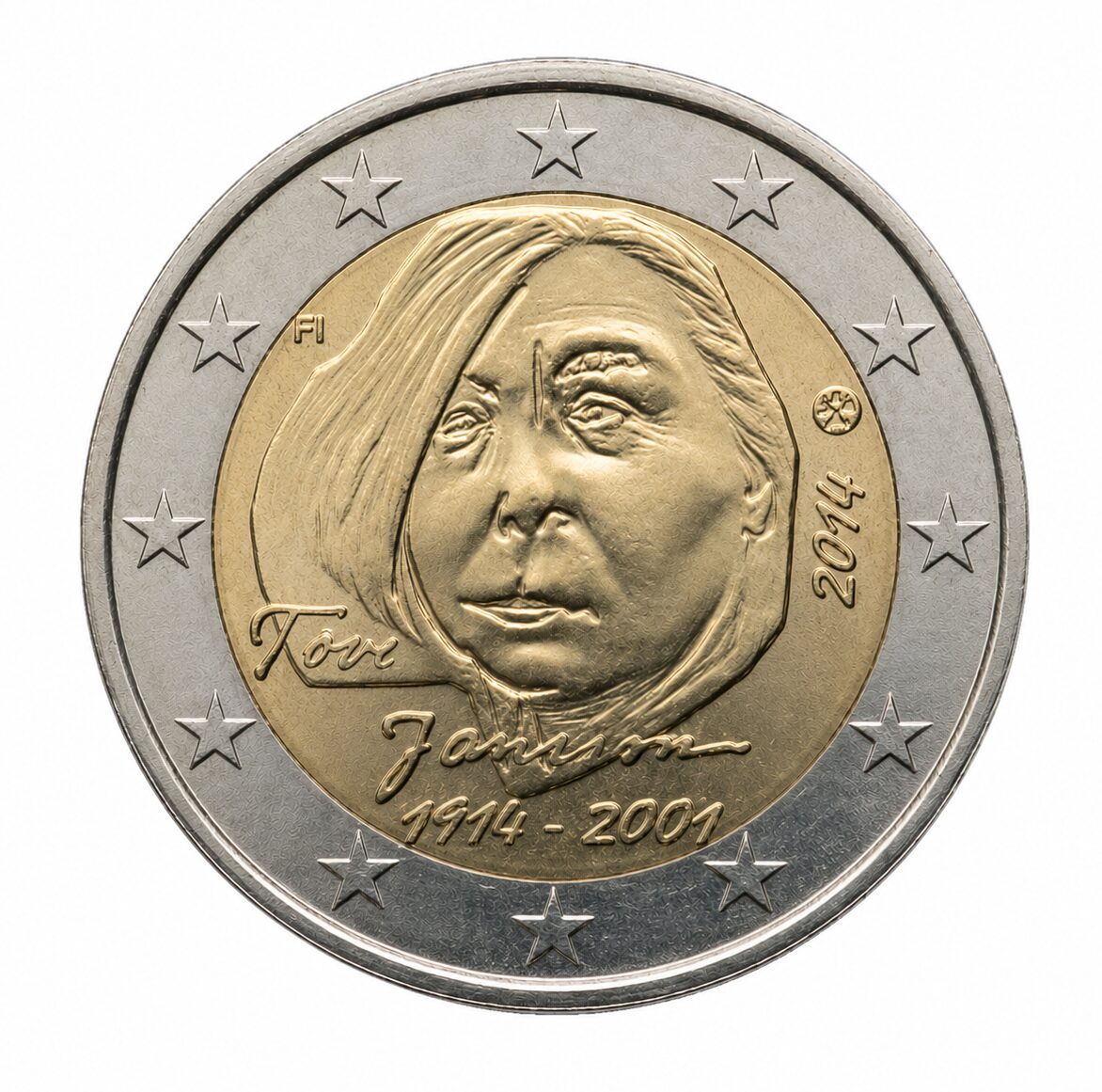 2 euro 100e geboortedag van Tove Jansson – Finland – 2014