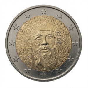 2 euros 125e anniversaire de la naissance de Frans Eemil Sillanpää – Finlande – 2013