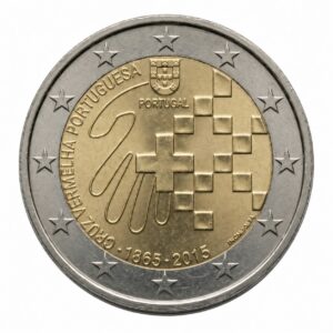 2 euros 150e anniversaire de la Croix-Rouge portugaise – Portugal – 2015