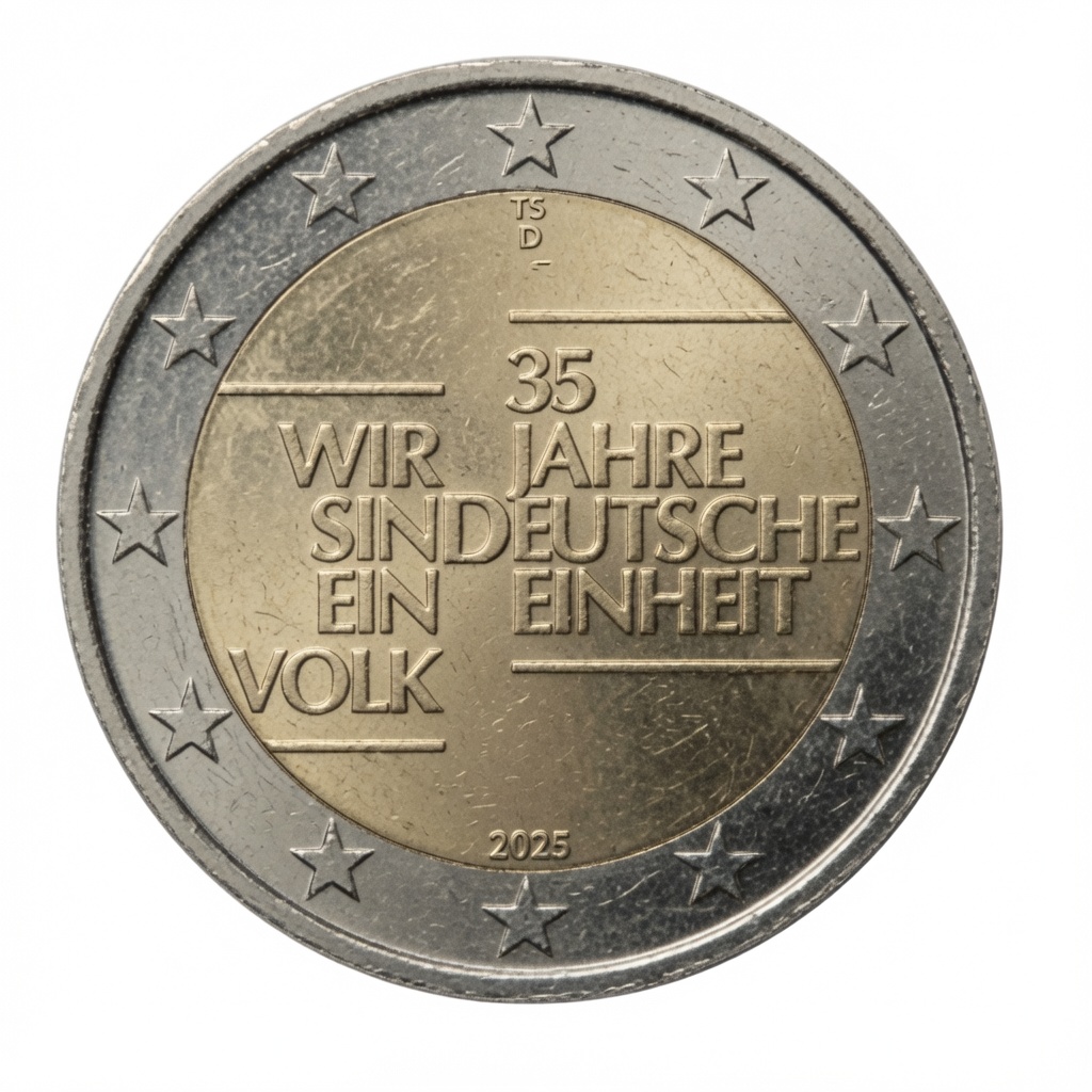 2 euro 35 jaar Duitse eenheid – Duitsland – 2025