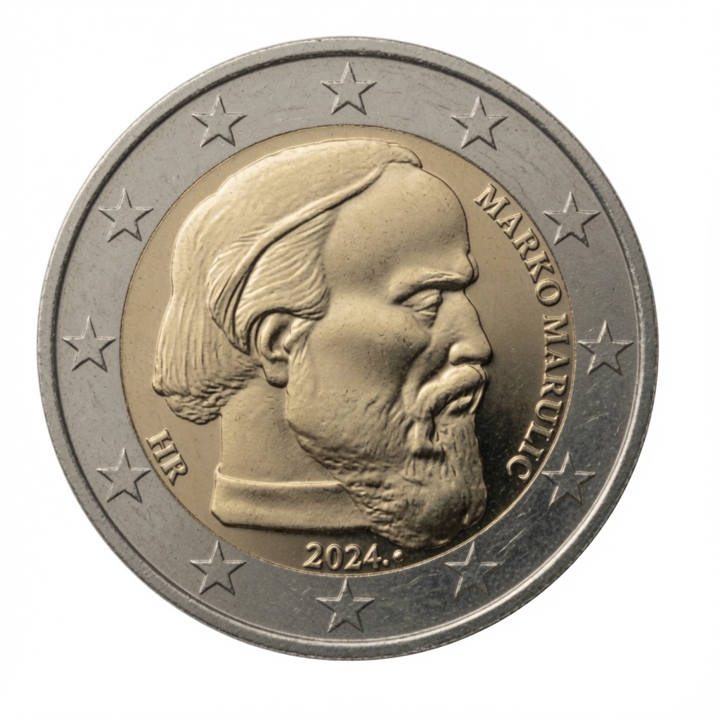 2 euros 500e anniversaire de la mort de Marko Marulić – Croatie – 2024