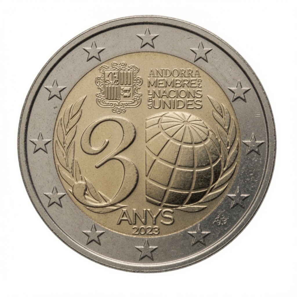 2 euro VN-lidmaatschap – Andorra – 2023
