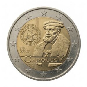 2 euros Charles Quint – Belgique – 2021