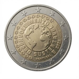 2 euros Développement durable – Portugal – 2025