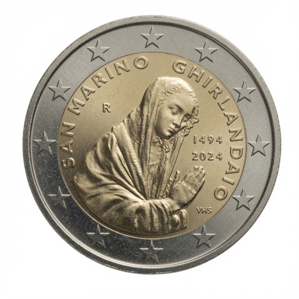 2 euros Domenico Ghirlandaio – Saint Marin – 2024
