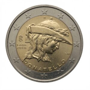 2 euros Donatello – Italie – 2016