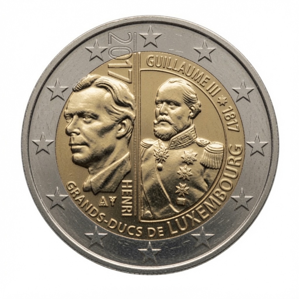 2 euros Grand-Duc Guillaume III – Luxembourg – 2017