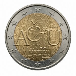 2 euros Langue lituanienne – Lituanie – 2015
