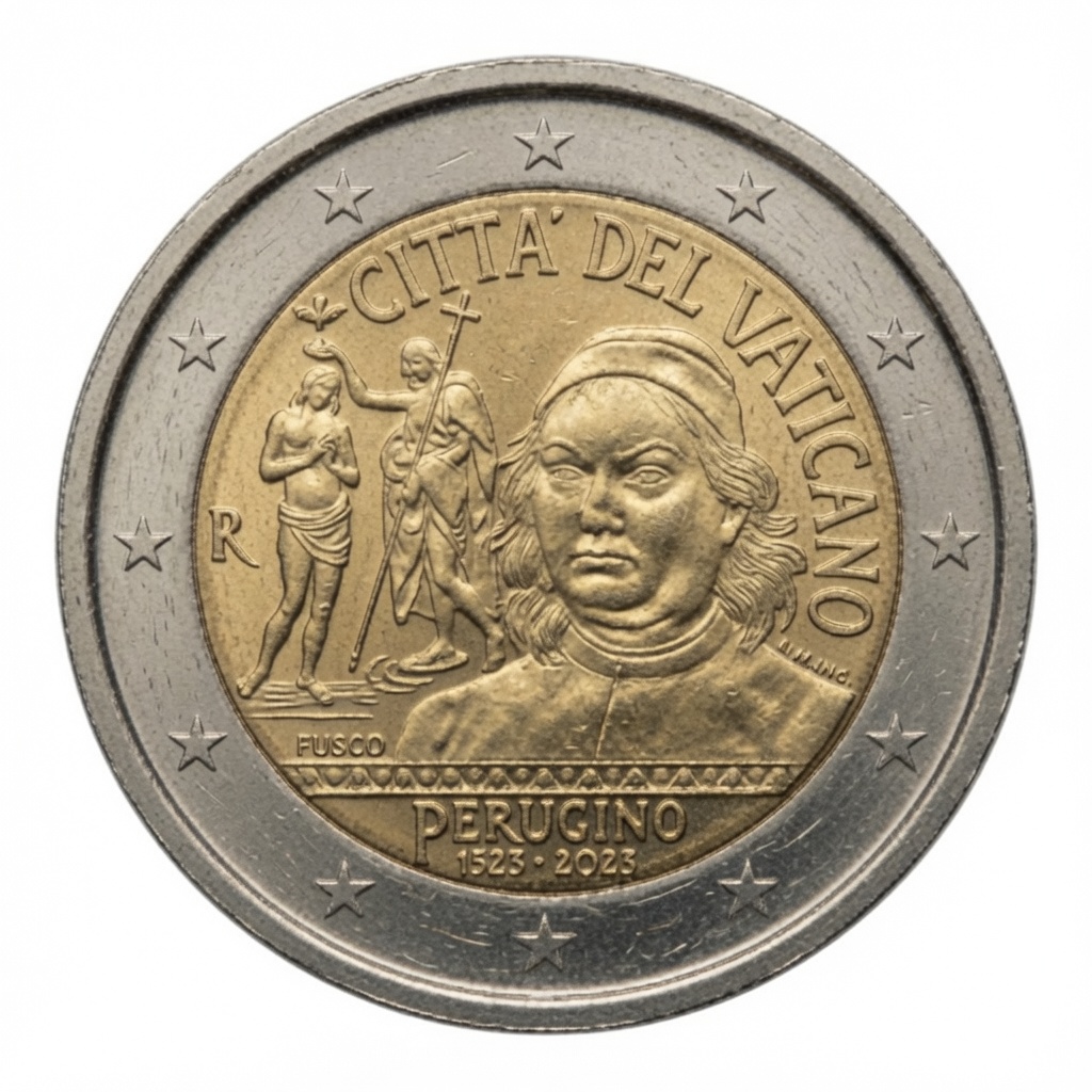 2 euros Le Pérugin – Vatican – 2023