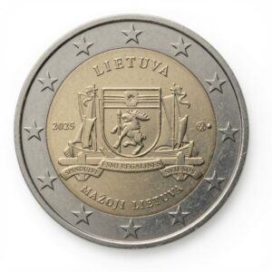 2 euros Lituanie Mineure – Lituanie – 2025