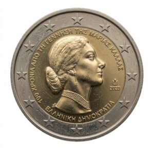 2 euros Maria Callas – Grèce – 2023