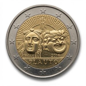 2 euros Plaute – Italie – 2016