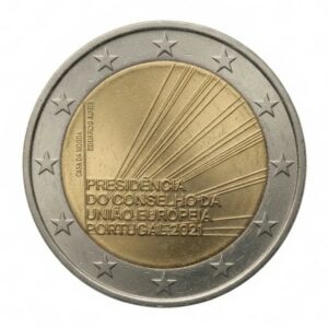 2 euros Portugal Présidence du conseil de l&rsquo;Union Européenne – Portugal – 2021