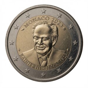 2 euro Reinier III Monegaskische versie – Monaco – 2023
